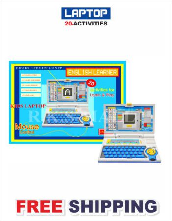 english learner educational toy laptop