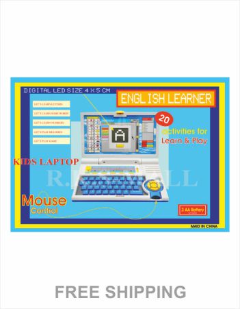 english learner kids laptop